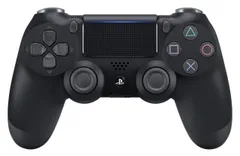【純正品】ワイヤレスコントローラー (DUALSHOCK 4) ジェット・ブラック (CUH-ZCT2J)
