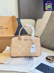 【WTO通販】Coach Dinky Bag 25cm - クーチ ディンキーバッグ 25cm（ミルクティーカラー）-WTO輸入-APC30