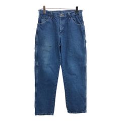 Dickies ディッキーズ デニム ペインターパンツ ブルー(メンズ W31 L31 相当)中古 古着 U8435