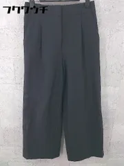 ◇ PLST プラステ ワイド パンツ サイズM ブラック レディース 【1002800541133】のサムネイル