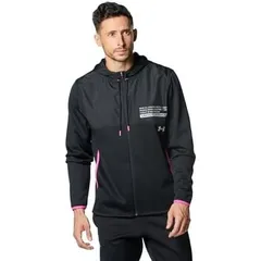 アンダーアーマー(UNDER ARMOUR) フリース フルジップ メンズ 1381325-001 ブラック XLサイズ