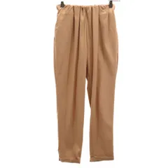 BEAUTY＆YOUTH UNITED ARROWS ビューティーアンドユース ユナイテッドアローズ イージー テーパードパンツ S オレンジブラウン系 レディース 古着