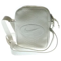 SUPREME (シュプリーム) 25SS × Nike Leather Shoulder Bag ナイキ レザーショルダーバッグ ホワイト HJ7964-121