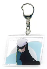 【中古】キーホルダー 五条悟(渋谷事変) 「呪術廻戦 じゅじゅフェス 2024 トレーディングアクリルキーホルダー」