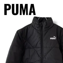 PUMA プーマ ブラック 中綿ジャケット キルティング パデッドジャケット ポリエステル100% ベトナム製 AP Mサイズ相当 スポーツ カジュアル 秋冬 防寒 アウター レディース 軽量 863599-01 0000632OC
