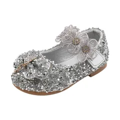 ☆ シルバー ☆ 23(13.5cm) ☆ フォーマルシューズ 女の子 pmyshoes9665 フォーマルシューズ 女の子 子供靴 ベビーシューズ フォーマル ドレスシューズ キッズシューズ フォーマル靴 赤ちゃん 靴 女児 子供 シューズ くつ クツ