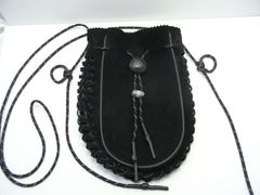 【美品】blackmeans（ブラックミーンズ） SUEDE MEDICINE POUCH　ｽｴｰﾄﾞ ﾒﾃﾞｨｽﾝﾎﾟｰﾁ　レザー巾着