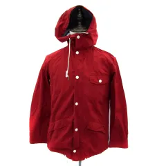 ビームス BEAMS Wear ジャケット マウンテンパーカー ミドル丈 無地 赤 レッド /YS1のサムネイル