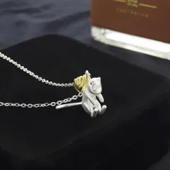 ネコ ネックレス アクセサリー シルバー ゴールド ジュエリー カジュアル ファッション ギフト プレゼント パーティー スタ