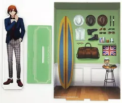 【中古】アクリルスタンド・アクリルパネル 寿嶺二 My Favorite Things Ver. 背景台紙付きアクリルスタンド 「うたの☆プリンスさまっ♪」 SHINING STORE2019グッズ