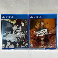 【✨PS4✨】STEINS/GATE ELITE/ゼロ セット/動作確認済/美品ソフト/パケ傷あり/No.1108