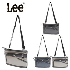 Lee ショルダーバッグ リー 320-3734  横型ショルダーバック クラッチバッグ ブランド 斜めがけ肩掛け 小さめ 通勤 通学 自転車 バイク 旅行 サイクリング undead アンデッド メンズバッグ