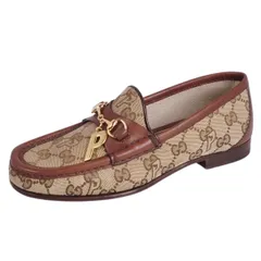 GUCCI グッチ ビットモカシン グッチ ビットモカシン ローファー シルバー金具 サイズ39C - 中古革靴