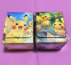 ポケモン ピカチュウ デッキケース セット 4521329345574 4521329365596