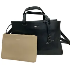 186000 agnes b. アニエスべー トートバッグ 2WAYトートバッグ ショルダーバック レディース