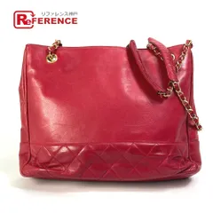 シャネル ヴィンテージ キルティング マトラッセ Wチェーン ショルダーバッグ