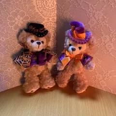 Disney ダッフィー＆シェリーメイ ぬいぐるみバッジ ハロウィン2011