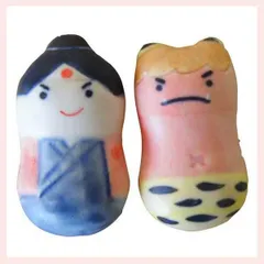 桃太郎　組箸置　MK212　※五月人形,五月飾り,端午の節句,こどもの日,陶器やガラス製