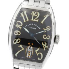 フランクミュラー FRANCK MULLER 5850 トノーカーベックス ユベントス 300本限定 自動巻き メンズ良品_897279