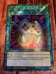 遊戯王 エネミーコントローラー 英語版　ＥＵ版 プラチナシク