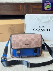 【今日WTO】Coach Track Men's Messenger Bag コーチ トラック メンズ メッセンジャーバッグ-WTO輸入-UZ48