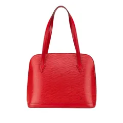 ルイ ヴィトン エピ リュサック トートバッグ ショルダーバッグ M52287 カスティリアンレッド レザー レディース LOUIS VUITTON【1-0200098】