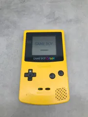 MK114△Nintendo ゲームボーイカラー 本体 CGB-001 イエロー 【通電のみ確認】