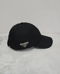 PRADA 18AW 6パネル ネオンカラーナイロンキャップ プラダ キャップ ナイロン ネオンカラー 6パネル ラバー