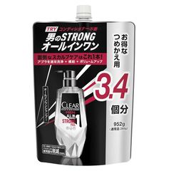 CLEAR(クリア) フォーメン オールインワン シャンプー 詰め替え 大容量 952g メンズ 男性用 頭皮ケア ボリュームアップ 頭皮アブラ