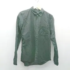 ◇ HARE ハレ フロントボタン 胸ポケット シンプル カジュアル 長袖 シャツ サイズSMALL ブラック レディース E 【1306260048325】