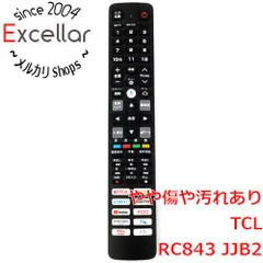 [bn:6] TCL　テレビ用リモコン　RC843 JJB2のサムネイル