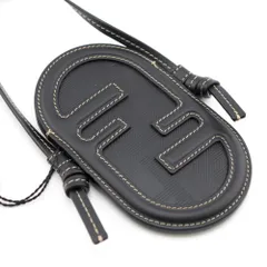 FENDI/フェンディ フォンポーチ オーロック レザー ショルダーバッグ 