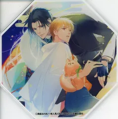 【中古】コースター 表紙イラスト アクリルコースター 「小説 朧月夜に愛されお輿入れ」 コミコミスタジオ有償特典