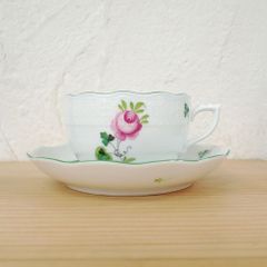 マイセン Meissen ベーシックフラワー バラ 二つ花 透かし 飾り