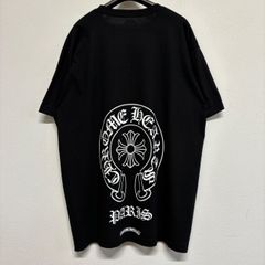 CHROME HEARTS クロムハーツ PARIS Limited パリ 限定 Horse Shoe ホースシュー 半袖 Tシャツ トップス 黒 ブラック XXLサイズ ほぼ未使用