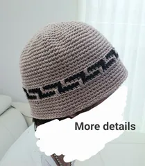 クラッシャーハット　バケハ　バケットハット　クロシェハット