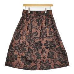 R&D.M.Co- ジャガードワイルドベリー ギャザースカート wild berry  