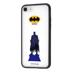 iPhone SE(第3世代)/ iPhone SE(第2世代)/ 8 / 7 / 『バットマン』/マットハイブリッドケース SHEER / バットマン_うしろ姿