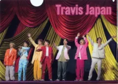 【中古】クリアファイル Travis Japan B5クリアファイル 「Blu-ray/DVD Travis Japan Debut Concert 2023 THE SHOW～ただいま、おかえり～ Debut Tour Special盤」 先着購入特典