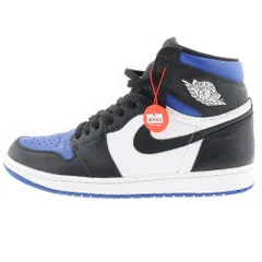 美品　ナイキエアジョーダン1ロイヤル NIKE 555088-041 エアジョーダン1 レトロ ハイ OG ゲーム