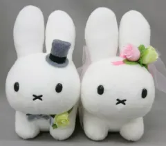 【中古】ぬいぐるみ うさぎ ウェディングドール 「ブルーナファミリー」