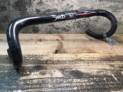 JB626 デダ DEDA PRESA ドロップハンドル カーボン Φ31.7mm 外-外420mm ※凹み、クランプ跡大のためジャンク