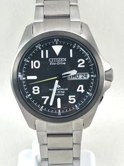 【美品】シチズン PROMASTER プロマスター エコ・ドライブ 電波時計 ランドシリーズ PMD56-2952