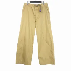 ノースフェイス パープルレーベル THE NORTH FACE PURPLE LABEL チノワイドストレートフィールドパンツ スラックス 32 ベージュ N25SC093