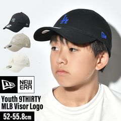 ニューエラ キャップ キッズ Youth 9TWENTY MLB Mid Logo 帽子 NEWERA ブランド 正規品 男の子 女の子 おしゃれ 子ども ドジャース ヤンキース 夏 紫外線対策 NY LA 小学生 低学
