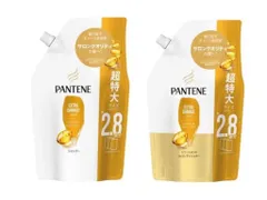 【シャンプー&トリートメントコンディショナー セット販売】パンテーン エクストラダメージケア シャンプー＆トリートメントコンディショナー 詰替用 大容量 特大サイズ 860ml
