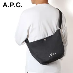 25AWモデル アーペーセー A.P.C. メンズ JOURNAL キャンバス スモールバッグ【LZZ NOIR/BLACK】 M67010 PSAJZ LZZ/【2025-26AW】m-bag