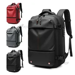 ビジネスリュック リュックサック メンズ バックパック 50L 真空圧縮 PC収納 防水 大容量 盗難防止 旅行 出張 15.6インチ プレゼント