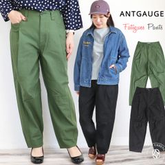 Antgauge アントゲージ ファティーグパンツ  リラックスフィット ややルーズ テーパードシルエットミリタリーパンツ レディース パンツ