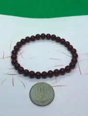 紫金砂 辰砂  6mmブレスレット1676-2/4